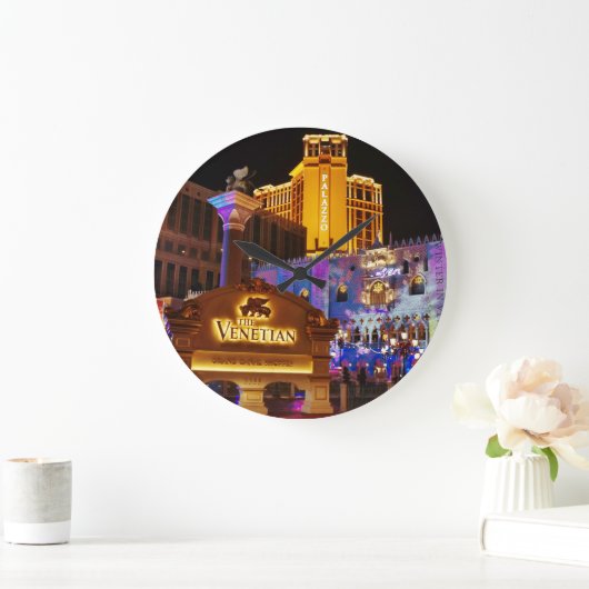 Venetian Las Vegas Decorative Evening Lights Grote Klok (Huis)