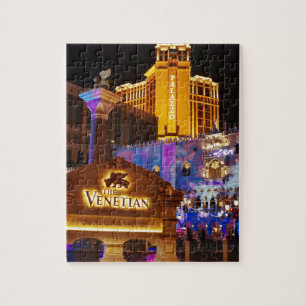 Venetian Las Vegas Decorative Evening Lights Legpuzzel