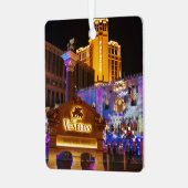 Venetian Las Vegas Decorative Evening Lights Metalen Ornament (Voorkant links)