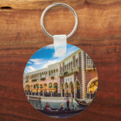 Venetian Las Vegas Gondola Canal Architecture Sleutelhanger (Voorkant)