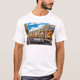 Venetian Las Vegas Gondola Canal Architecture T-shirt
