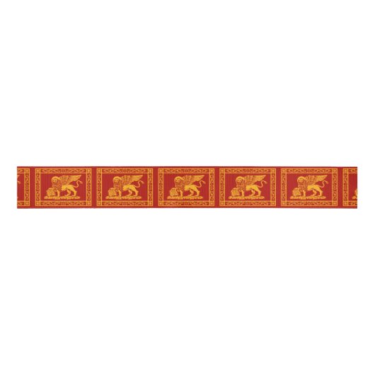 Venetian Lion Grosgrain Lint (Voorkant)