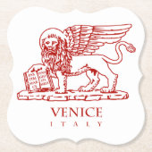 Venetian Lion Kartonnen Onderzetters (Voorkant)