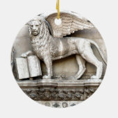 Venetian Lion Keramisch Ornament (Achterkant)