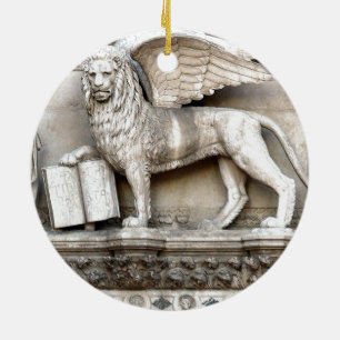 Venetian Lion Keramisch Ornament