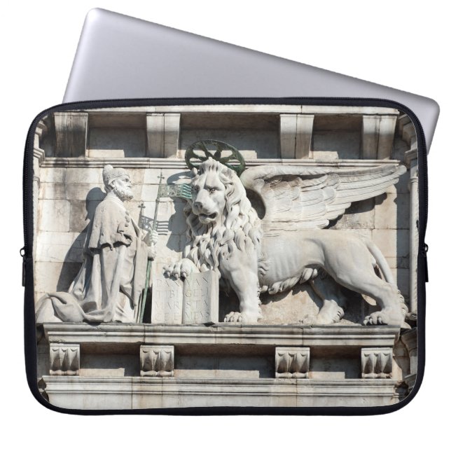Venetian Lion Laptop Sleeve (Voorkant)