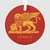 Venetian Lion Ornament (achterkant)
