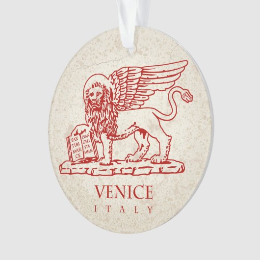 Venetian Lion Ornament (voorkant)