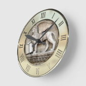 Venetian Lion Ronde Klok (Hoek)