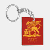 Venetian Lion Sleutelhanger (Voorkant Links)
