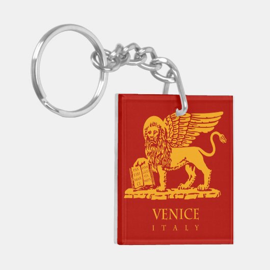 Venetian Lion Sleutelhanger (Voorkant Links)
