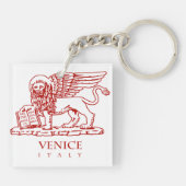 Venetian Lion Sleutelhanger (Achterkant)