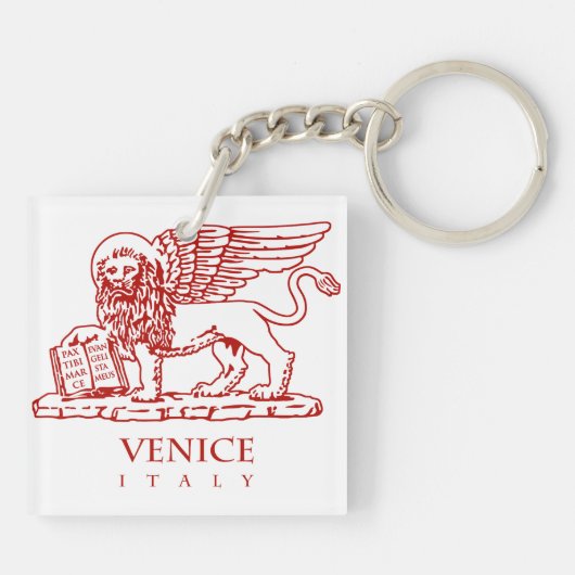 Venetian Lion Sleutelhanger (Achterkant)