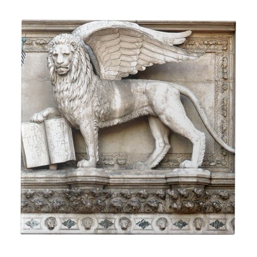 Venetian Lion Tegeltje (Voorkant)