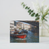 Venetian Lucia II Briefkaart (Staand voorkant)