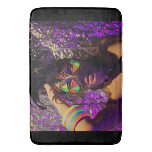 Venetian Mask Badmat (Voorkant Verticaal)