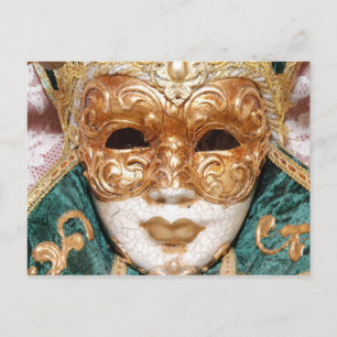 Venetian Mask Briefkaart