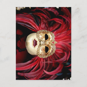 Venetian Mask Briefkaart