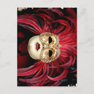 Venetian Mask Briefkaart