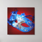 Venetian Mask Canvas Afdruk (Voorkant)