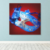 Venetian Mask Canvas Afdruk (Insitu (Houten vloer))
