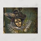 Venetian Mask Fantasy Briefkaart (Voorkant)
