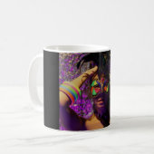 Venetian Mask Koffiemok (Voorkant links)