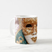 Venetian Mask Koffiemok (Voorkant links)