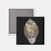 Venetian Mask Magneet (Voorkant / Achterkant)