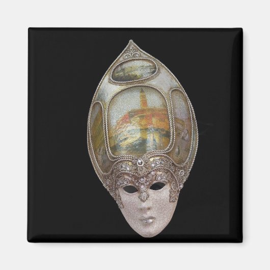 Venetian Mask Magneet (Voorkant)