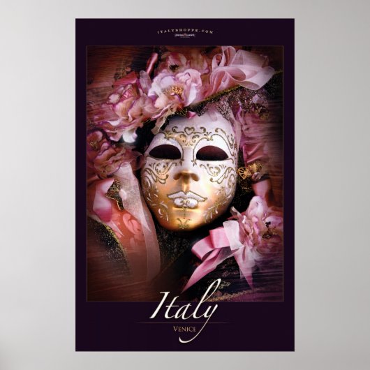 Venetian Mask Poster (Voorkant)