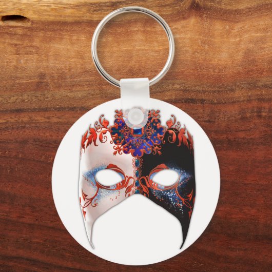 Venetian Masque: Carnival Jewel Sleutelhanger (Voorkant)