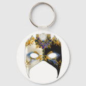 Venetian Masque: Sapphire Jewel Keyring Sleutelhanger (Voorkant)