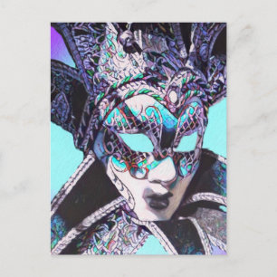 Venetian Masquerade Briefkaart