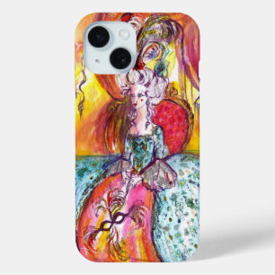 VENETIAN MASQUERADE/COLOMBINA iPhone 15 CASE
