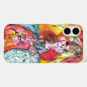 VENETIAN MASQUERADE / COLOMBINA MET BLAUWE DRESS Case-Mate iPhone CASE (Achterkant (horizontaal))