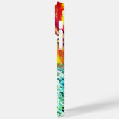 VENETIAN MASQUERADE / COLOMBINA MET BLAUWE DRESS Case-Mate iPhone CASE (Achterkant / Links)