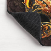 Venetian Masquerade Golden Mask Muismat (Hoek)