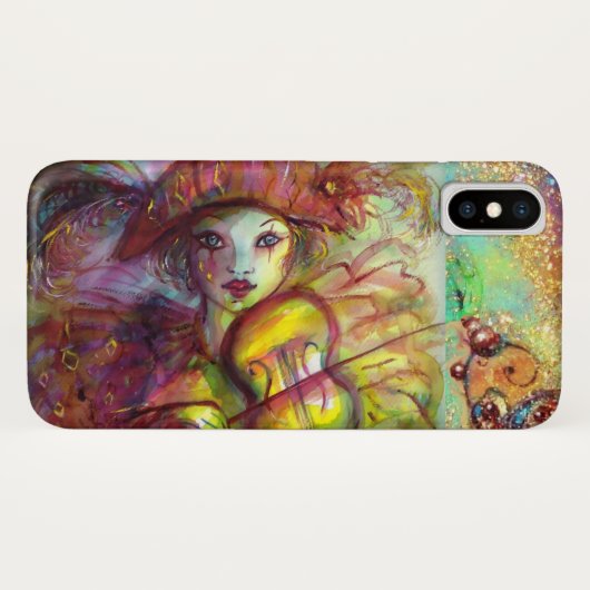 VENETIAN MASQUERADE / HARLEQUIN Case-Mate iPhone CASE (Achterkant (horizontaal))