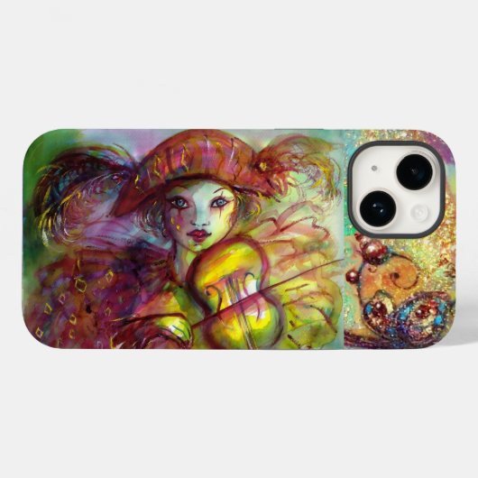 VENETIAN MASQUERADE / HARLEQUIN Case-Mate iPhone CASE (Achterkant (horizontaal))