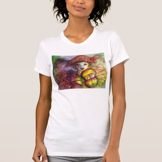 VENETIAN MASQUERADE / HARLEQUIN T-SHIRT (Voorkant)