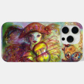 VENETIAN MASQUERADE / HARLEQUINE VIOLIN SPELEN Case-Mate iPhone CASE (Achterkant (horizontaal))