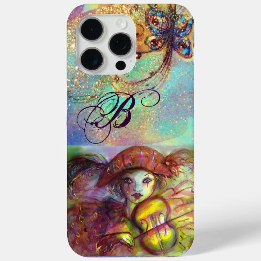 VENETIAN MASQUERADE / HARLEQUINEMONOGRAM Case-Mate iPhone CASE (Achterkant)