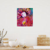 VENETIAN MASQUERADE/MASK IN RODE POSTER (Keuken)