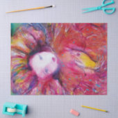 VENETIAN MASQUERADE - MASK IN RODE TISSUEPAPIER (Craft)