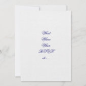 Venetian Masquerade Mask Invitation Kaart (Achterkant)
