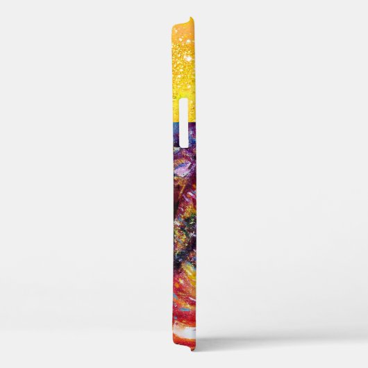 VENETIAN MASQUERADE - MASKER IN GEEL Case-Mate iPhone CASE (Achterkant / Rechts)