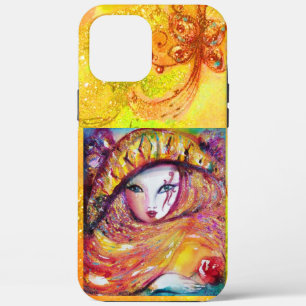 VENETIAN MASQUERADE - MASKER IN GEEL Case-Mate iPhone CASE