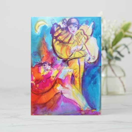 VENETIAN MASQUERADE / MUSICAL NOCTURNE AANKONDIGING (Staand voorkant)