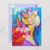 VENETIAN MASQUERADE / MUSICAL NOCTURNE BRIEFKAART (Voorkant / Achterkant)